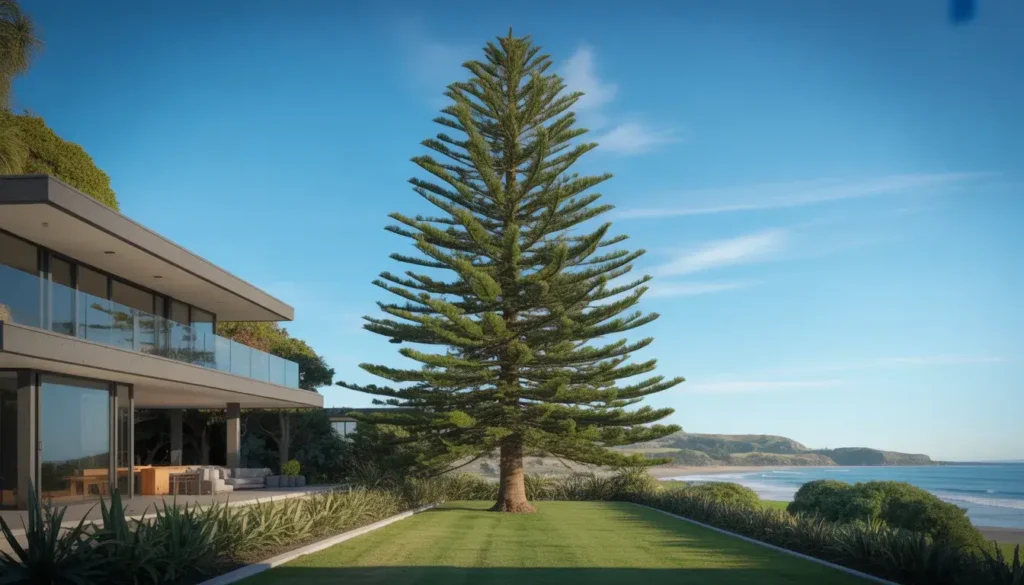 Council consultation meeting for Norfolk Pine removal with documentation