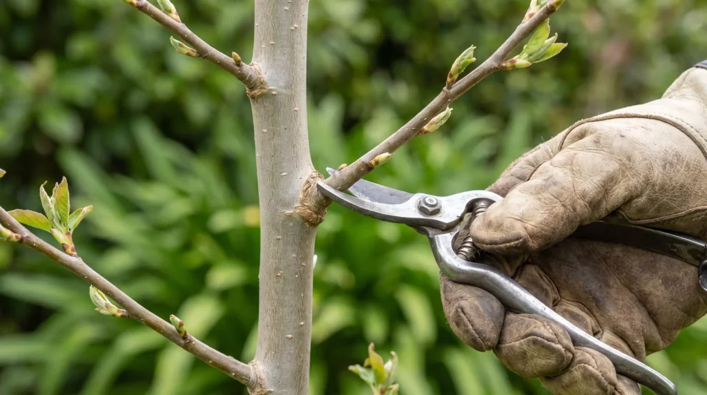 spring-pruning-cut-branch-collar-young-tree